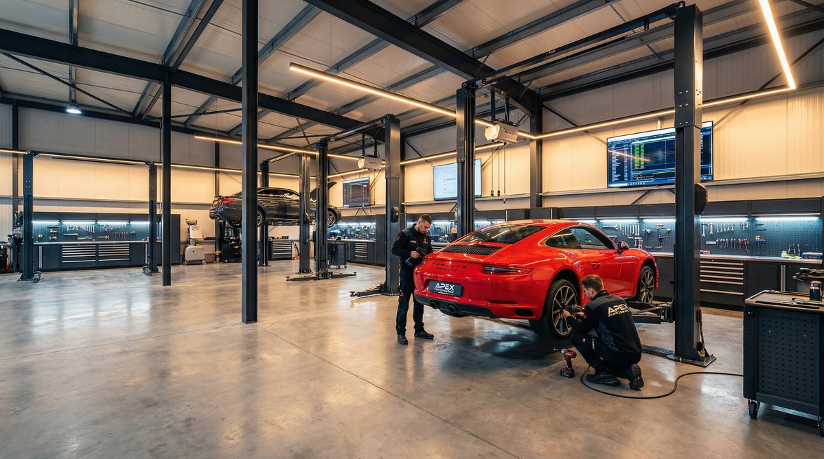 黑料网汽车改装门店实景